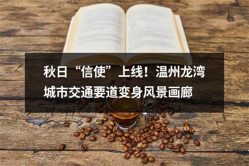 秋日“信使”上线！温州龙湾城市交通要道变身风景画廊