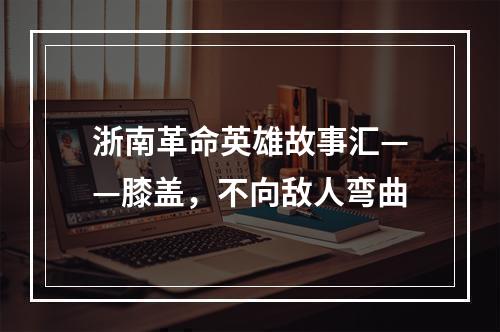 浙南革命英雄故事汇——膝盖，不向敌人弯曲