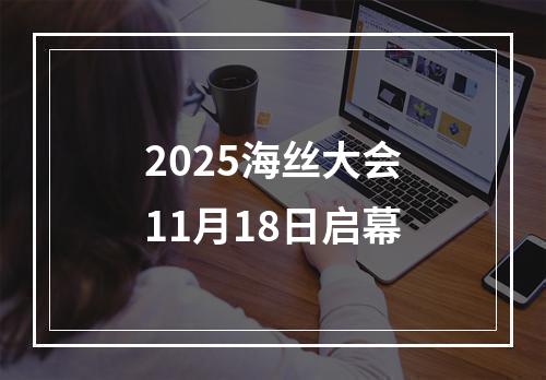 2025海丝大会11月18日启幕