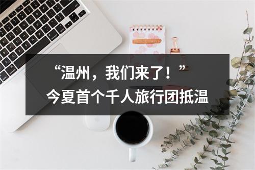 “温州，我们来了！” 今夏首个千人旅行团抵温