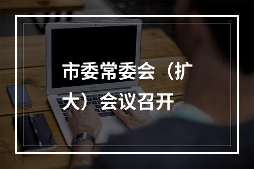 市委常委会（扩大）会议召开