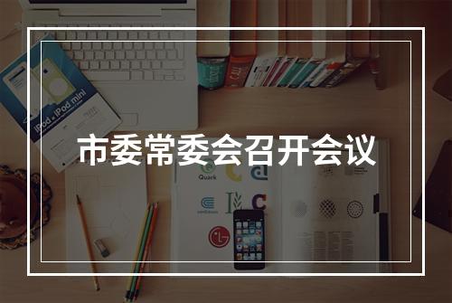 市委常委会召开会议