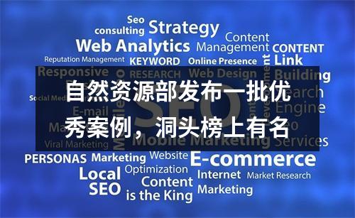 自然资源部发布一批优秀案例，洞头榜上有名