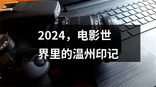 2024，电影世界里的温州印记