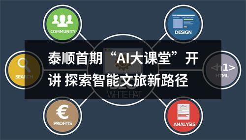 泰顺首期“AI大课堂”开讲 探索智能文旅新路径