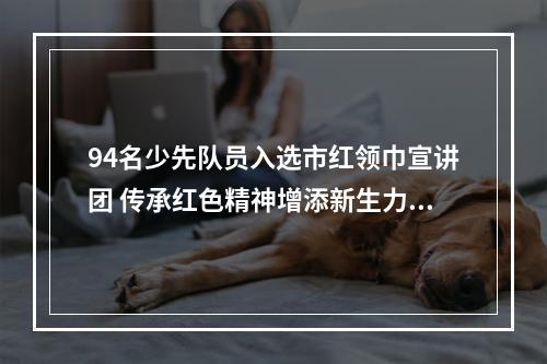 94名少先队员入选市红领巾宣讲团 传承红色精神增添新生力量