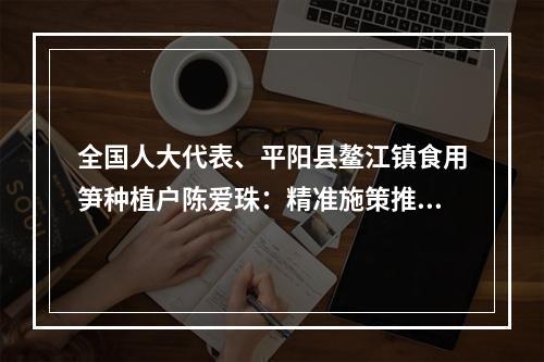全国人大代表、平阳县鳌江镇食用笋种植户陈爱珠：精准施策推动低收入农户增收