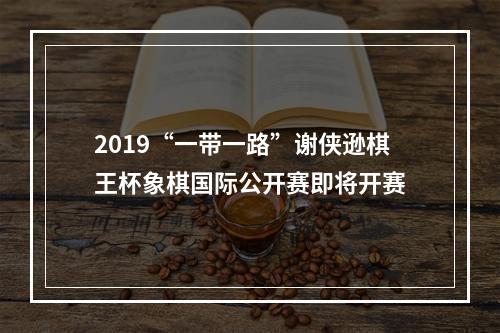 2019“一带一路”谢侠逊棋王杯象棋国际公开赛即将开赛