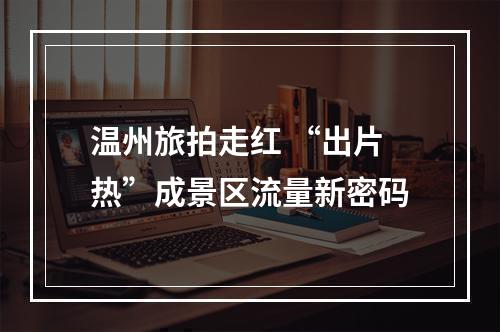 温州旅拍走红 “出片热”成景区流量新密码