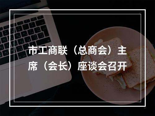 市工商联（总商会）主席（会长）座谈会召开