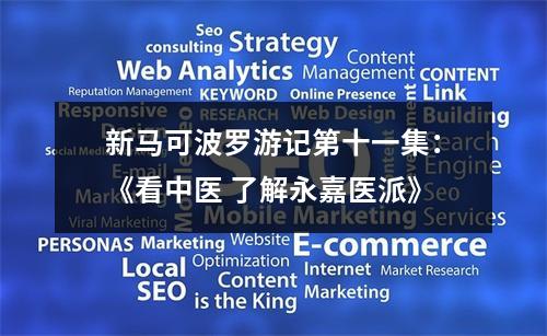 新马可波罗游记第十一集：《看中医 了解永嘉医派》