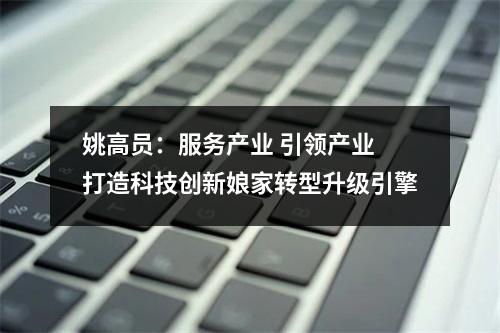 姚高员：服务产业 引领产业 打造科技创新娘家转型升级引擎