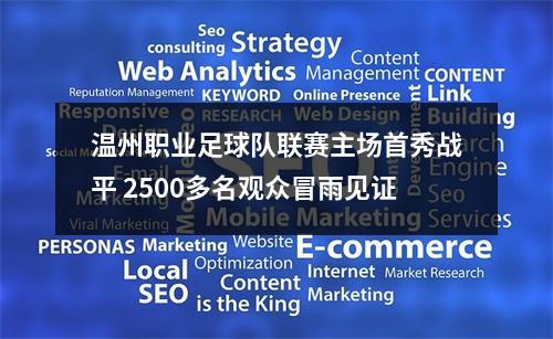 温州职业足球队联赛主场首秀战平 2500多名观众冒雨见证