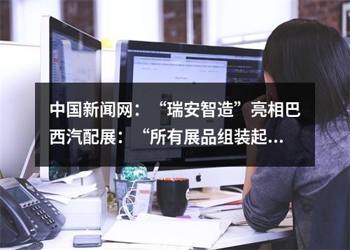 中国新闻网：“瑞安智造”亮相巴西汽配展：“所有展品组装起来就是一辆车”