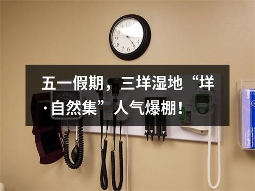 五一假期，三垟湿地“垟·自然集”人气爆棚！