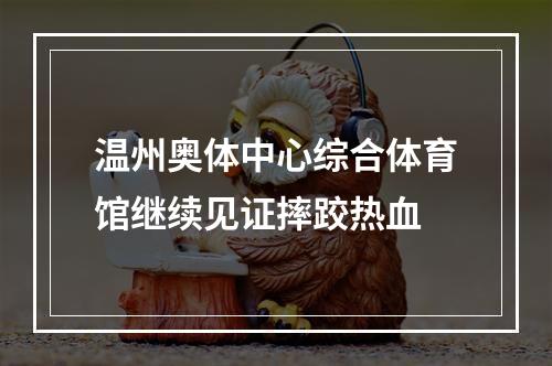温州奥体中心综合体育馆继续见证摔跤热血