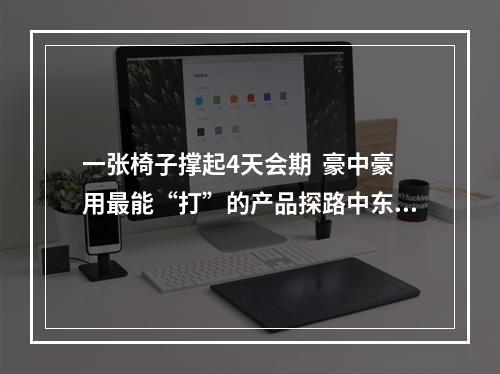 一张椅子撑起4天会期  豪中豪用最能“打”的产品探路中东欧