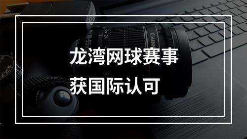 龙湾网球赛事获国际认可
