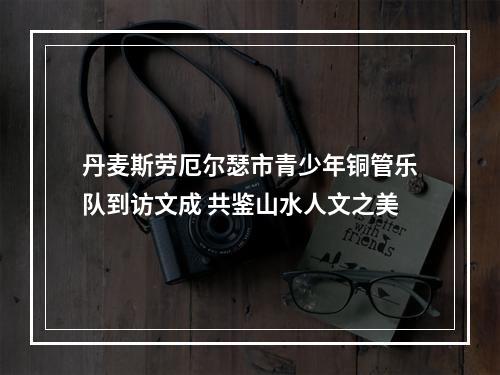 丹麦斯劳厄尔瑟市青少年铜管乐队到访文成 共鉴山水人文之美