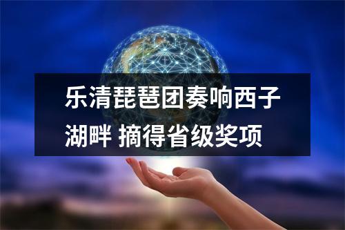 乐清琵琶团奏响西子湖畔 摘得省级奖项
