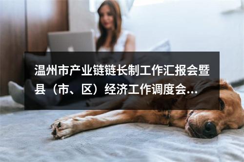 温州市产业链链长制工作汇报会暨县（市、区）经济工作调度会召开