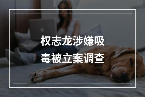 权志龙涉嫌吸毒被立案调查