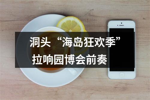 洞头“海岛狂欢季” 拉响园博会前奏
