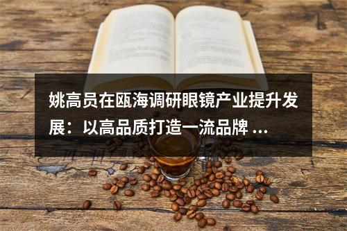 姚高员在瓯海调研眼镜产业提升发展：以高品质打造一流品牌 推动传统产业迈向高端