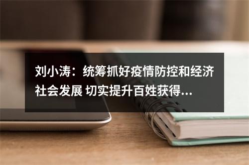 刘小涛：统筹抓好疫情防控和经济社会发展 切实提升百姓获得感幸福感安全感