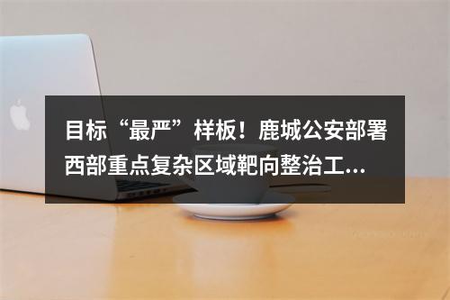 目标“最严”样板！鹿城公安部署西部重点复杂区域靶向整治工作