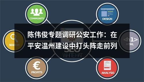 陈伟俊专题调研公安工作：在平安温州建设中打头阵走前列