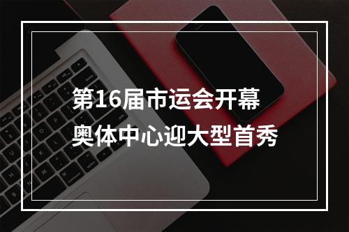 第16届市运会开幕 奥体中心迎大型首秀