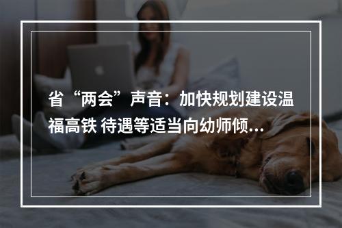 省“两会”声音：加快规划建设温福高铁 待遇等适当向幼师倾斜