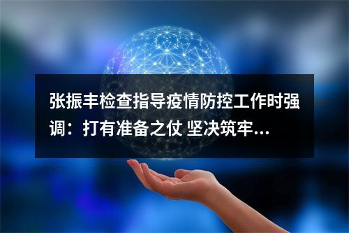 张振丰检查指导疫情防控工作时强调：打有准备之仗 坚决筑牢防线