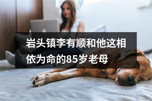 岩头镇李有顺和他这相依为命的85岁老母