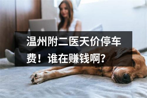 温州附二医天价停车费！谁在赚钱啊？