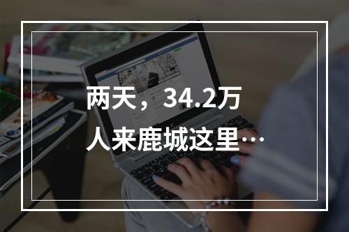 两天，34.2万人来鹿城这里…