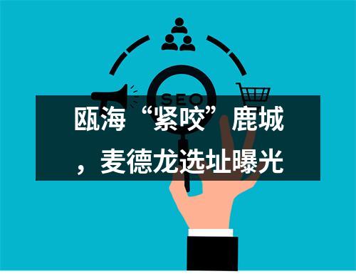 瓯海“紧咬”鹿城，麦德龙选址曝光