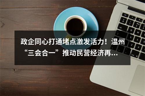 政企同心打通堵点激发活力！温州“三会合一”推动民营经济再展雄风再创辉煌