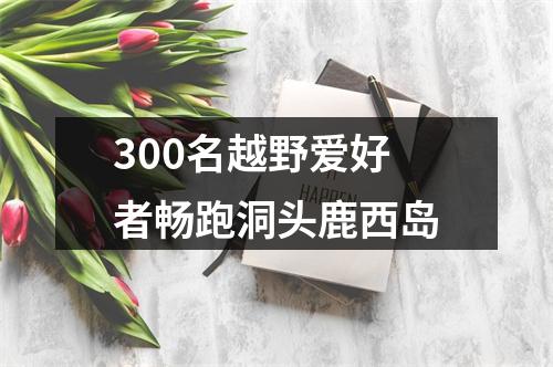 300名越野爱好者畅跑洞头鹿西岛