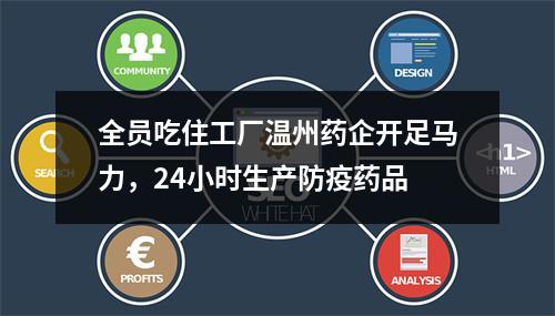 全员吃住工厂温州药企开足马力，24小时生产防疫药品