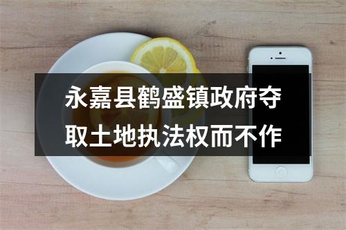 永嘉县鹤盛镇政府夺取土地执法权而不作