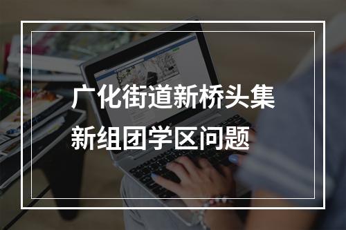 广化街道新桥头集新组团学区问题