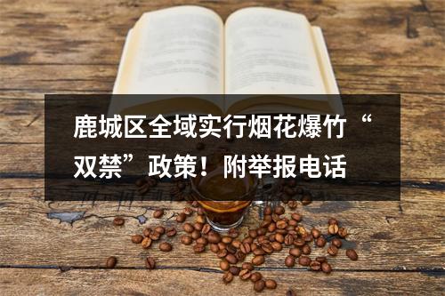 鹿城区全域实行烟花爆竹“双禁”政策！附举报电话