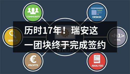 历时17年！瑞安这一团块终于完成签约