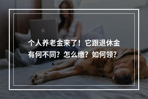 个人养老金来了！它跟退休金有何不同？怎么缴？如何领？