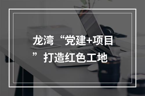 龙湾“党建+项目”打造红色工地