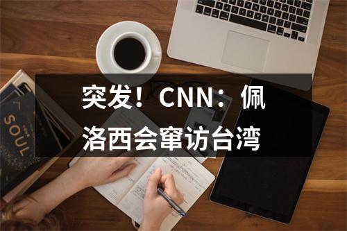 突发！CNN：佩洛西会窜访台湾