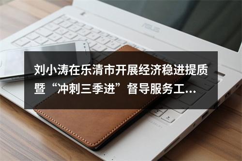 刘小涛在乐清市开展经济稳进提质暨“冲刺三季进”督导服务工作