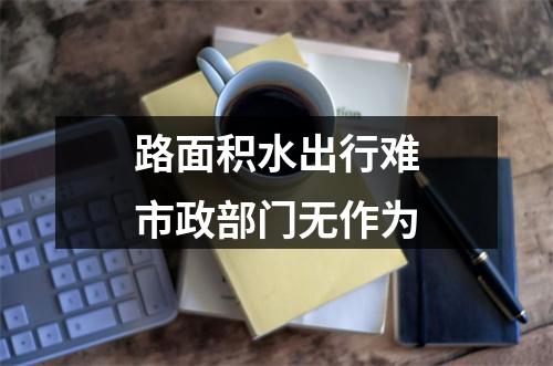 路面积水出行难市政部门无作为